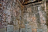 Angkor Thom - Bayon temple, bas-reliefs of the second enclosure eastern gallery northern part 